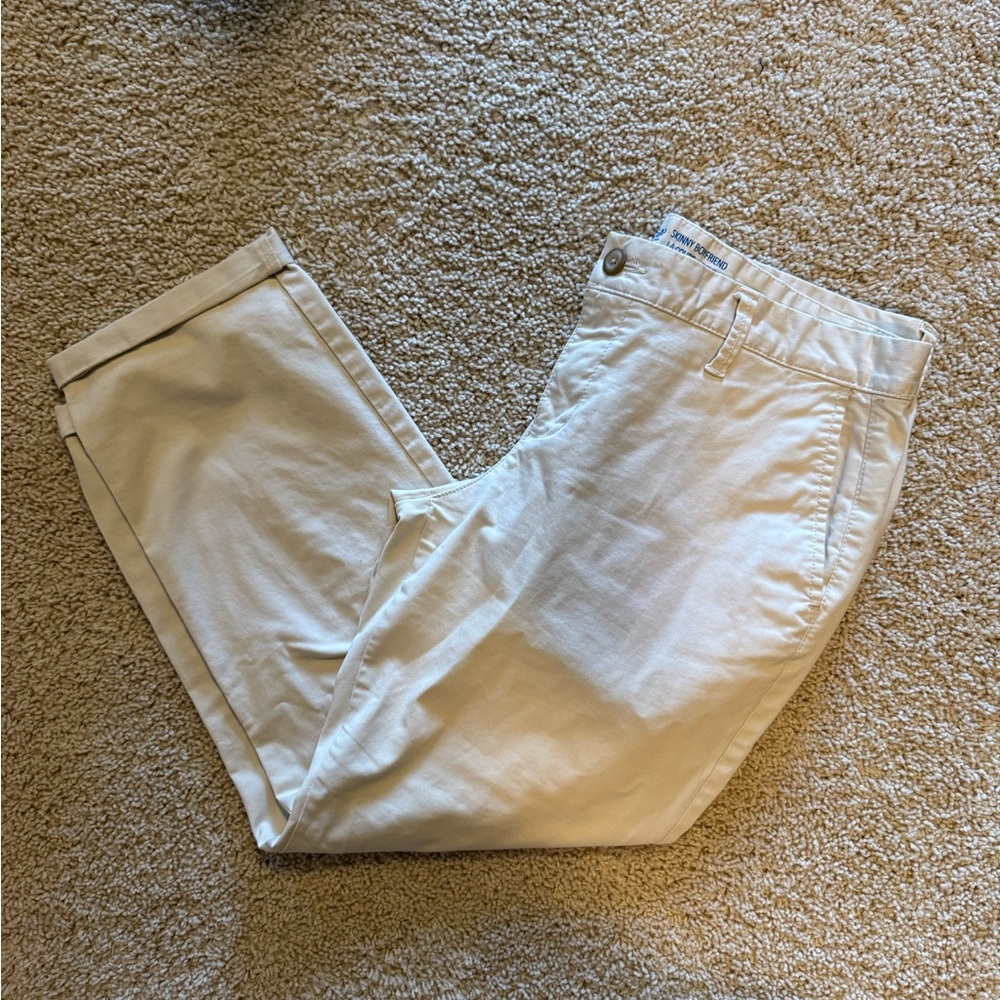 GAP Women’s Khaki Skinny Boyfriend Pants